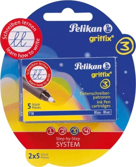 Pelikan T1rb - Blekkpatron - Ikke-Permanent - Blå (En Pakke 10)