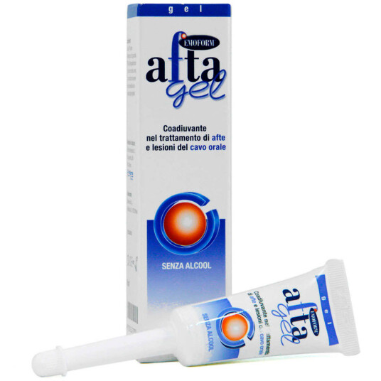 Skånsom lindring mot after og munnlesjoner EMOFORM Emoform Afta Gel 8 ml