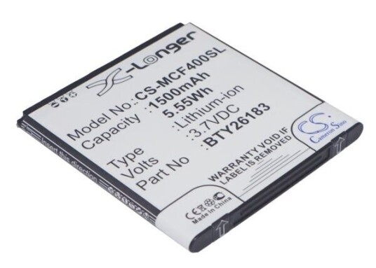 Mobistel MT-7521B batteri (1500 mAh 3.7 V) Mobistel MT-7521B batteri (1500 mAh 3.7 V)