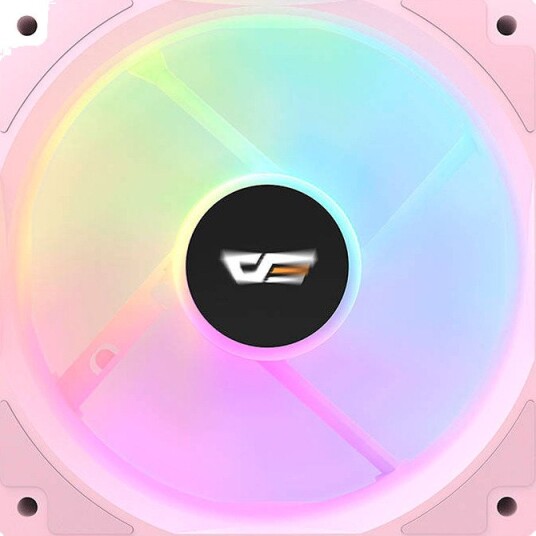 DarkFlash CL12 LED PC-vifte 120mm 1200 RPM Rosa