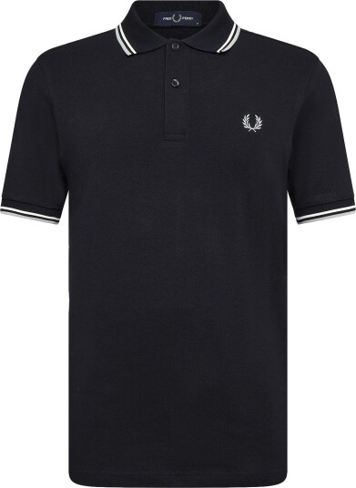 Fred Perry Twin Tipped T Shirt DKAF/ECRU/SEAGRS L Fred Perry Twin Tipped T Shirt DKAF/ECRU/SEAGRS L