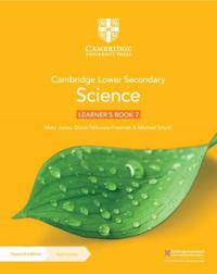 Cambridge Lower Secondary Science Learner'S Book 7 With Digital Access (1 Year) Av Mary Jones, Diane Fellowes-Freeman, Michael Smyth