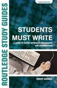 Barrass Robert Students Must Write