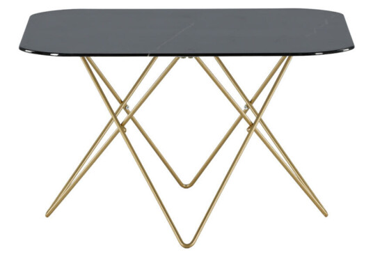Venture Home TriStar sofabord 80x80 cm glass svart marmor dekor. 1669014-02-0 1672661-03-0 Venture Home TriStar sofabord 80x80 cm glass svart marmor dekor. 1669014-02-0 1672661-03-0
