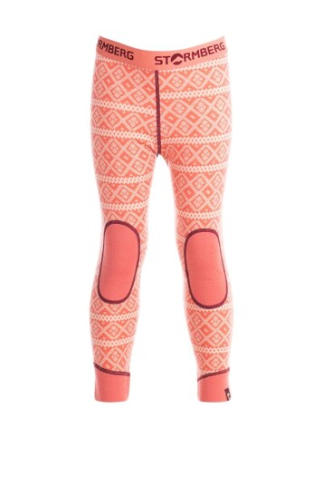 Stormberg Rauland Wool Tights Kids Faded Rose / Sandshell 104
