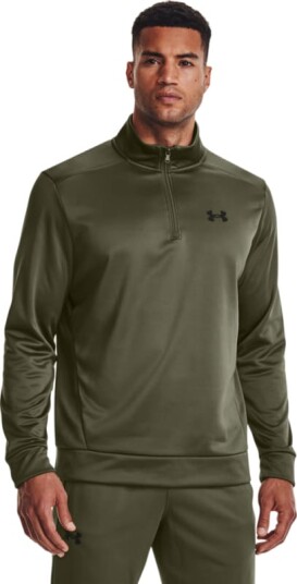 Under Armour Men's UA Armour Fleece 1/4 Zip Grønn M Man Under Armour Men's UA Armour Fleece 1/4 Zip Grønn M Man