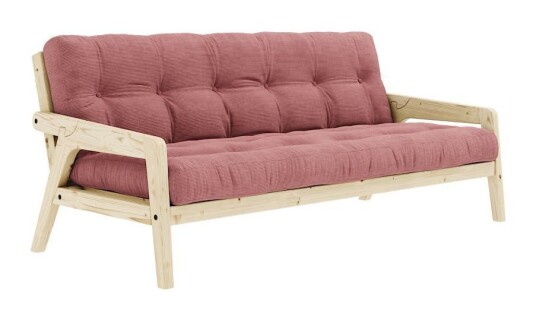 Karup Design Grab Sovesofa, Lakkert furu, Sorbet Pink Unoliving 1733437-02-0 1733437-01-0 Karup Design Grab Sovesofa, Lakkert furu, Sorbet Pink Unoliving 1733437-02-0 1733437-01-0