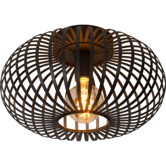 Lucide Manuela Taklampe 40cm E27 Sort - 91863 Lucide Manuela Taklampe 40cm E27 Sort - 91863