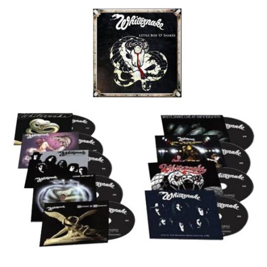 Whitesnake Little Box O' Snakes The Sunburst Years 19781982 8CD Whitesnake Little Box O' Snakes The Sunburst Years 19781982 8CD