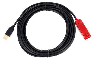 Lindy USB 2.0 Aktiv Forlengelseskabel 8m