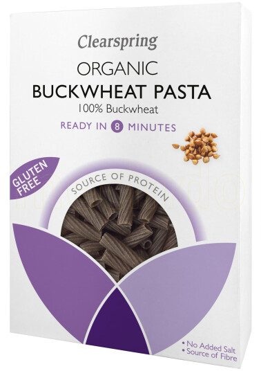 Clearspring Bokhvete Pasta Tortiglioni Ø 250g Clearspring Bokhvete Pasta Tortiglioni Ø 250g