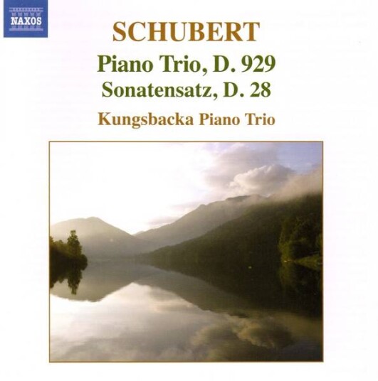 Schubert, Kungsbacka Piano Trio Piano Trio, D. 929 Sonatensatz, D. 28 CD Schubert, Kungsbacka Piano Trio Piano Trio, D. 929 Sonatensatz, D. 28 CD