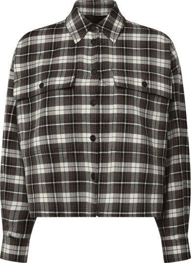 Weekend Max Mara Wkdberlina BROWN CHECK 44