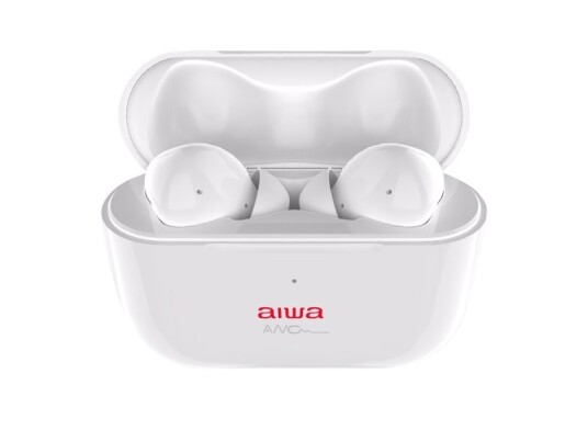 Aiwa Ebtw-888Anc/Wt, True Wireless Stereo (Tws), Samtaler/Musikk, Hodesett, Hvit