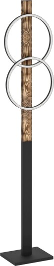 Eglo Boyal Gulvlampe Sort/Natur Fsc Eglo Boyal Gulvlampe Sort/Natur Fsc
