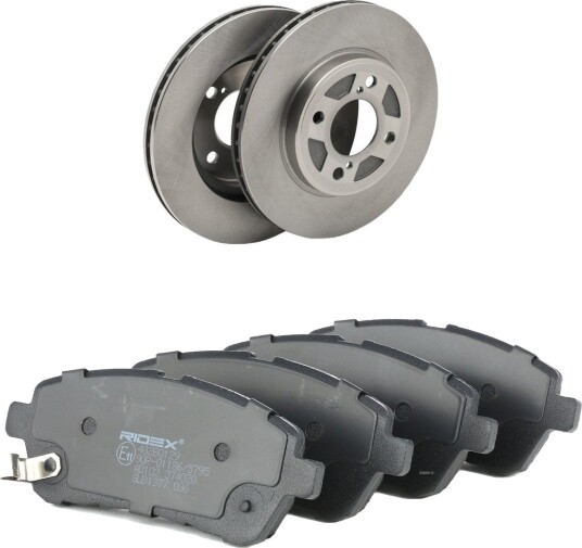 Bremseskiver og klosser RIDEX 3405B2946