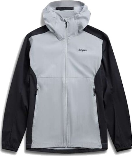 Bergans Rabot Windbreaker Jacket Herre Pearl Grey/Dark Shadow Grey S