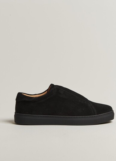 Myrqvist Alnö Monochrome II Sneakers Black Suede