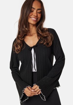 Happy Holly Knitted Tie Top Black 40/42