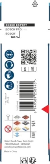 Bosch Accessories 2608902249 Multibor 3,5 Mm, Samlet Lengde 90 Mm – 1 Stk