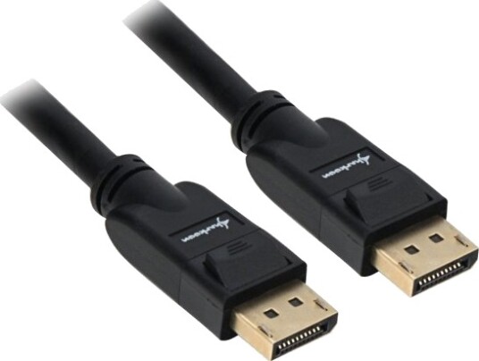 Kabel Displayport 1.3 (Hann > Hann) 4K (Svart, 1 Meter) Kabel Displayport 1.3 (Hann > Hann) 4K (Svart, 1 Meter)
