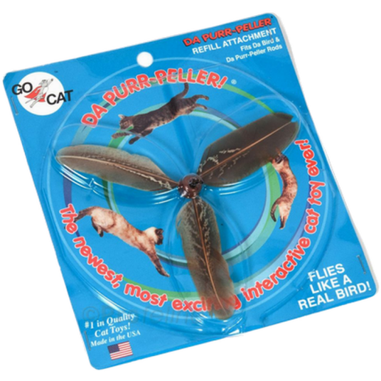 Da Bird™ Da Purr Peller Da Purr Peller Refill Katteleketøy Mix 17 cm Katt Halsbånd Og Seler Halsbånd Go Cat Da Bird™ Da Purr Peller Da Purr Peller Refill Katteleketøy Mix 17 cm Katt Halsbånd Og Seler Halsbånd Go Cat
