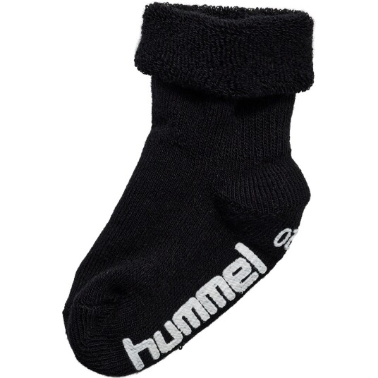 Hummel Black Mini Non Slip Strømpe 18-20