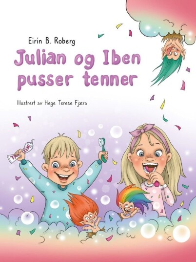 Julian og Iben pusser tenner