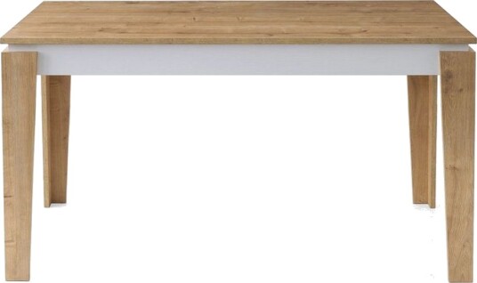 Azoula Spisebord 140 cm Rektangulær - Eik/Hvit