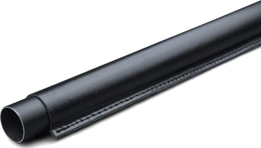 THEOFILS GARDEROBESTANG Ø25X958 MM SORT LÆR SØM