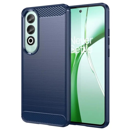 EIDERWOOD OnePlus Nord CE4 (5G) Brushed Carbon Deksel - Blå EIDERWOOD OnePlus Nord CE4 (5G) Brushed Carbon Deksel - Blå