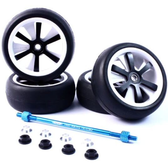 Yeah Racing ALUMINUM STYLISH SPINNING RIMS 4PCS