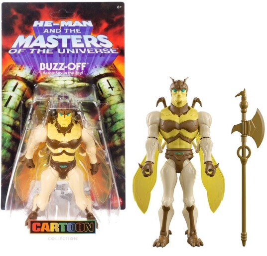 Masters of the Universe: Origins 200X Cartoon Collection BuzzOff Action Figure HeMan MOTU Masters of the Universe: Origins 200X Cartoon Collection BuzzOff Action Figure HeMan MOTU