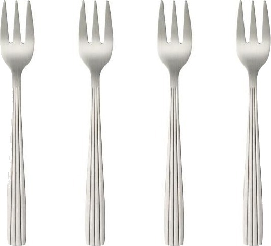 Aida RAW kakegaffel 4 deler matt stål Aida RAW kakegaffel 4 deler matt stål