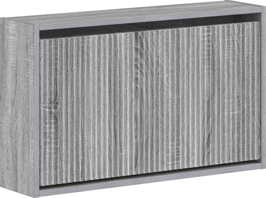 vidaXL Vegghengt skoskap ARNHEM 71 x 17 x 43 cm Konstruert tre