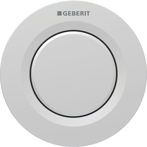 GEBERIT Type 01 fjernkontroll 1 spyling pneumatisk/vegg plast Lett å rengjøre