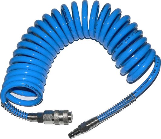 Adler Tools Spiralslange PU 10 × 6,5 mm 5 Meter