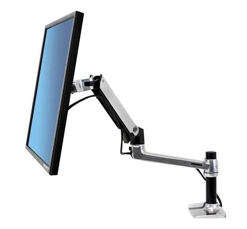Ergotron Leddarm for LCD-skjerm - Monteringssett med Aluminium og Stang, For Skjermer Inntil 34" Ergotron Leddarm for LCD-skjerm - Monteringssett med Aluminium og Stang, For Skjermer Inntil 34"