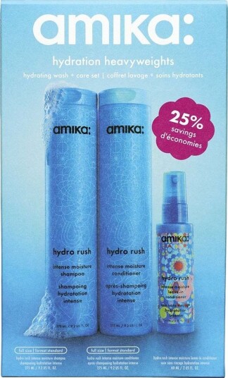 Amika Hydration Heavyweights Hårpleiesett for Tørt Hår med Fuktighet