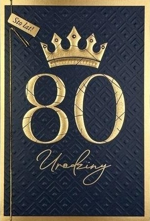 Kort B6 Bursdag 80 Kort B6 Bursdag 80