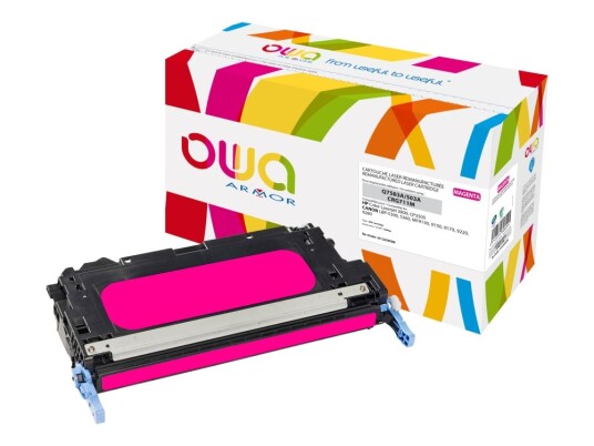 Armor - Magenta - Kompatibel - Tonerpatron - For Hp Color Laserjet 3800 3800Dn 3800Dtn 3800N Cp3505 Cp3505dn Cp3505n Cp3505x
