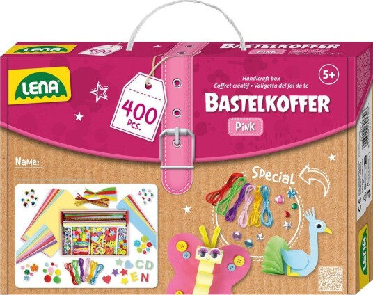 Lena SM42714 KunstOg Håndverkssett 5+ År 400 Deler Lena SM42714 KunstOg Håndverkssett 5+ År 400 Deler