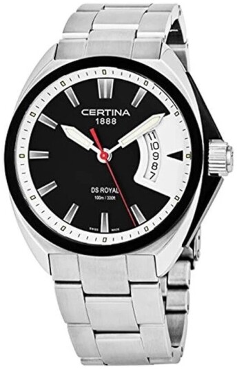 Certina Herreklokke C010.410.11.051.00 Ds Royal Sort/Stål Ø42 mm
