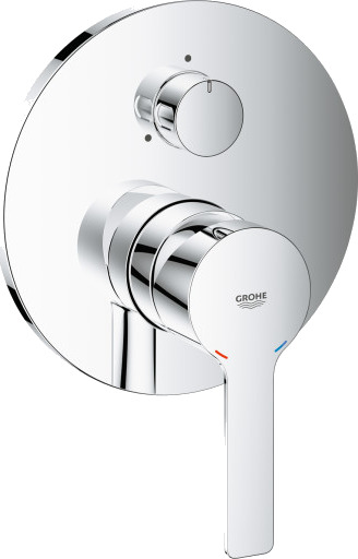 Grohe Lineare Ettgrepsbatteri For Innbygging Med 3 Utløp Krom Grohe Lineare Ettgrepsbatteri For Innbygging Med 3 Utløp Krom