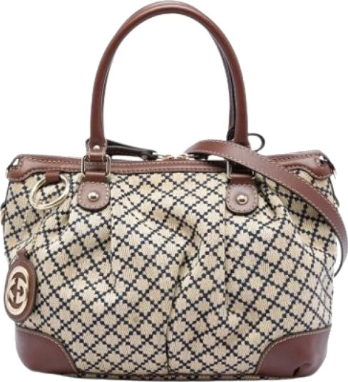 Gucci Vintage Dame Beige Gucci Vintage Dame Beige