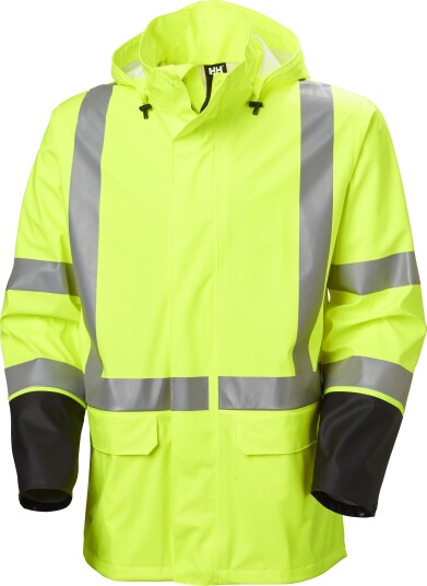 Helly Hansen Workwear Regnjakke Addvis 70155-369 Gul/Grå