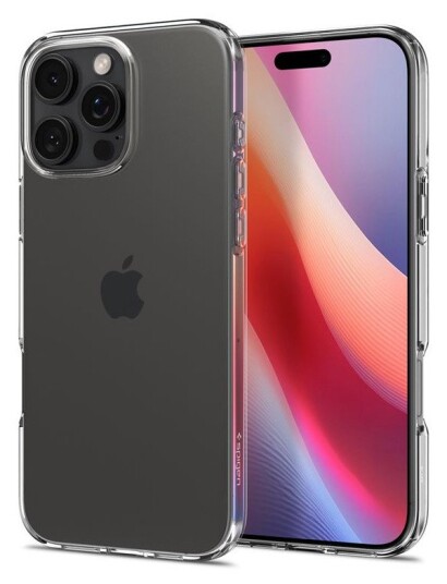 Spigen Crystal Flex Mobildeksel iPhone 16 Pro Gjennomsiktig