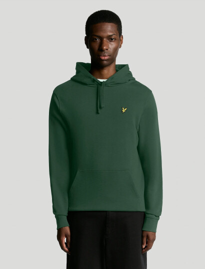 Lyle & Scott Pullover Hoodie - Green - S