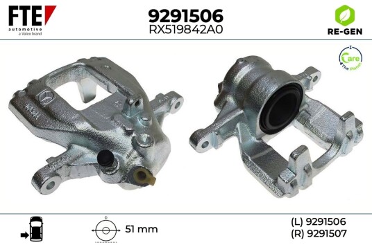 FTE 9291506 Bremsecaliper FTE 9291506 Bremsecaliper