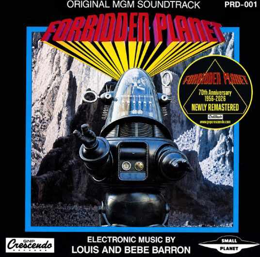 Louis Barron Forbidden Planet CD